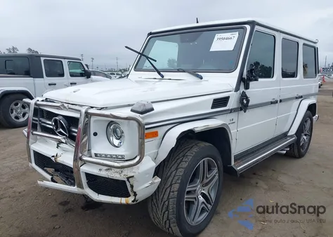 2016 Mercedes-Benz Amg G 63 4Matic z USA, uszkodzony, nr VIN WDCYC7DF3GX246134